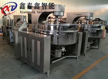 全自动电加热生物油行星炒锅